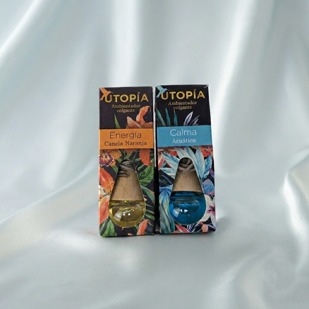 「UTOPIÁ」の吊り下げ式芳香剤二種セット