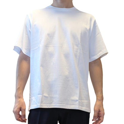 クルーネックコットンTシャツ