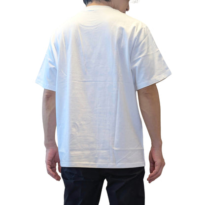 クルーネックコットンTシャツ