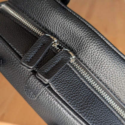 PUシュリンクレザー ミニボストンバッグ