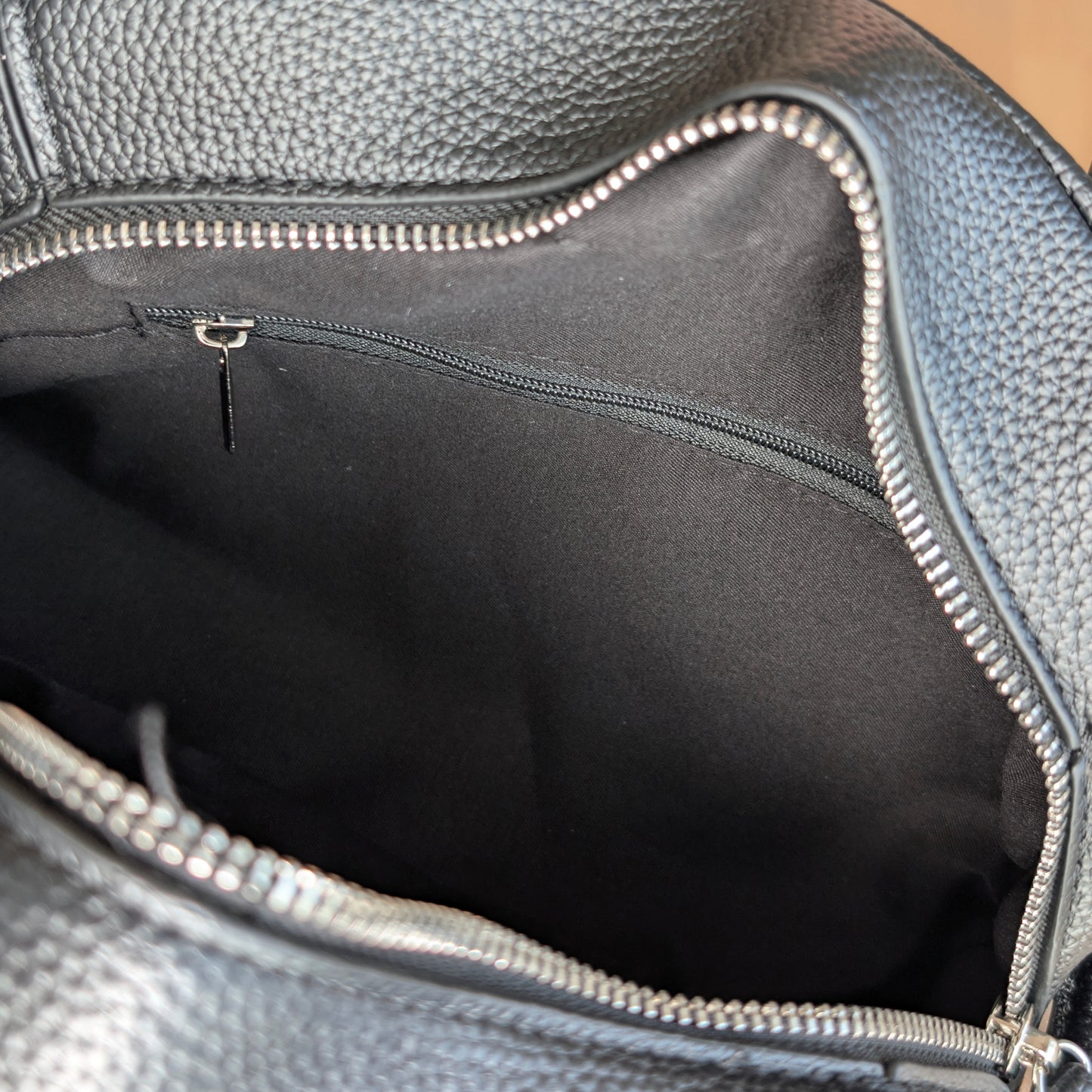 PUシュリンクレザー ミニボストンバッグ