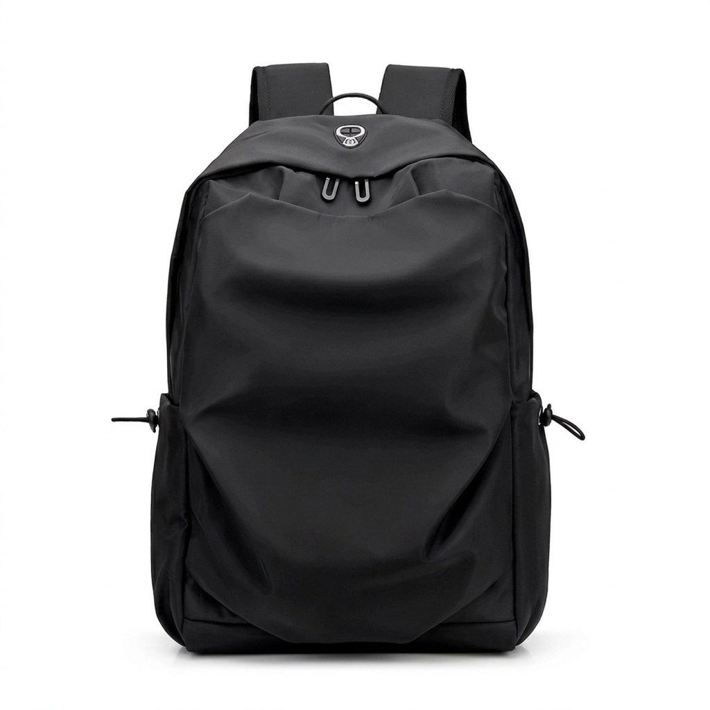 多機能リュック ブラック オックスフォード生地 大容量 20-39L USB充電ポート付き 防水 14インチPC対応 49cm 通勤 通学 旅行