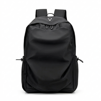 多機能リュック ブラック オックスフォード生地 大容量 20-39L USB充電ポート付き 防水 14インチPC対応 49cm 通勤 通学 旅行