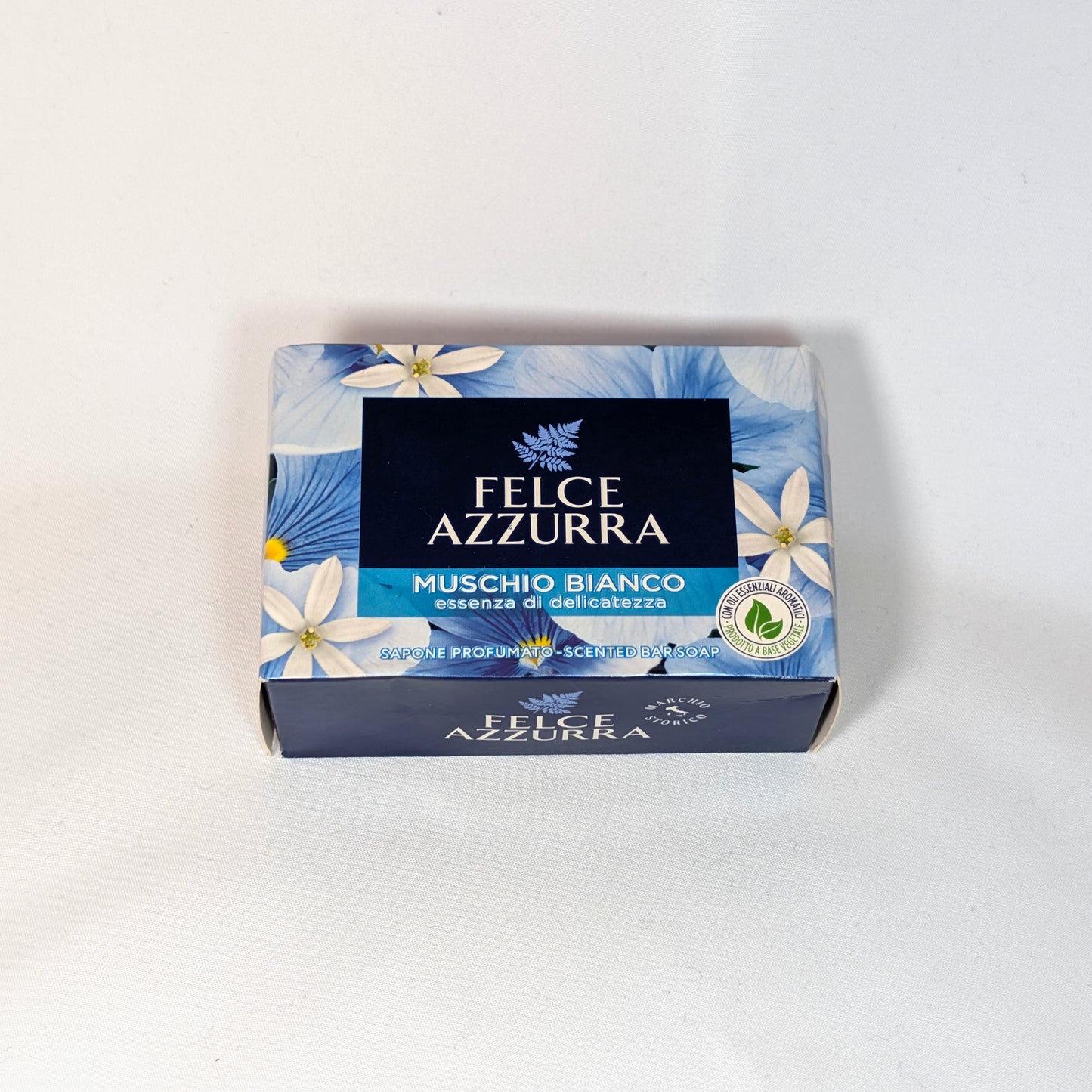 [イタリア直輸入] フェルチェアズーラ FELCE AZZURRA 固形石鹸フレスコ（ホワイトムスク）100g 3個セット