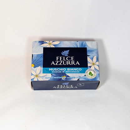 [イタリア直輸入] フェルチェアズーラ FELCE AZZURRA 固形石鹸フレスコ（ホワイトムスク）100g 3個セット